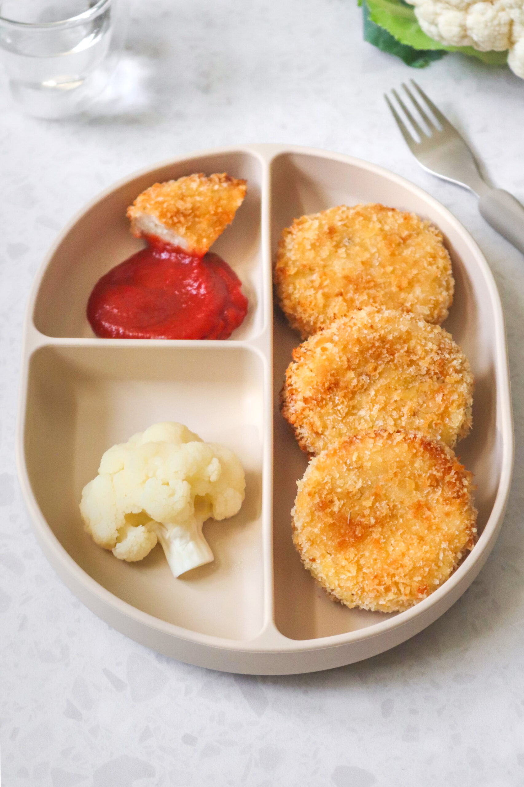 Galettes de chou fleur croustillantes