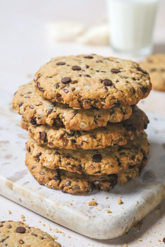 Biscuits petit dej choco noisettes